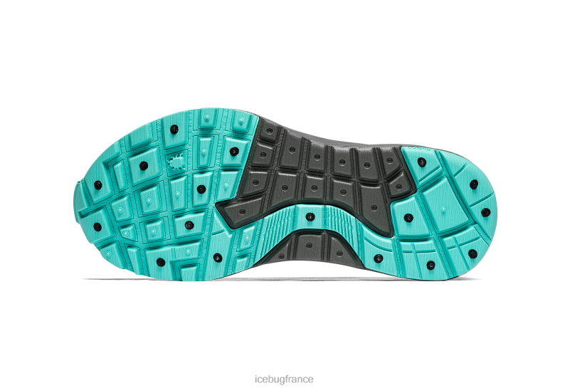 chaussure 8HT6211 femmes Icebug newrun bugrip gtx brume noir/jade