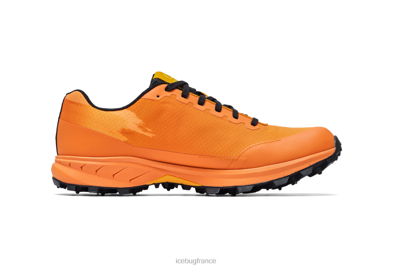 chaussure 8HT6212 femmes Icebug bugrip python6 mangue/noir