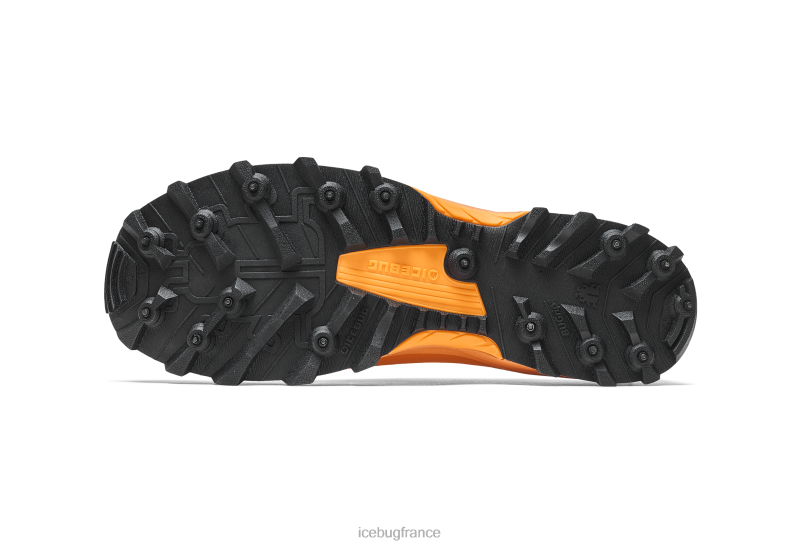 chaussure 8HT6212 femmes Icebug bugrip python6 mangue/noir