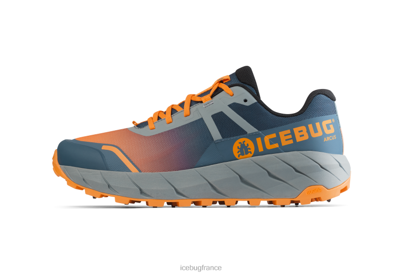 chaussure 8HT6213 femmes Icebug arcus bugrip ciel nocturne/orange
