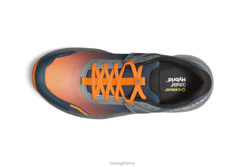 chaussure 8HT6213 femmes Icebug arcus bugrip ciel nocturne/orange