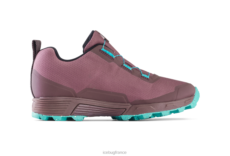 chaussure 8HT6215 femmes Icebug rover rb9x gtx poussière de prune/menthe