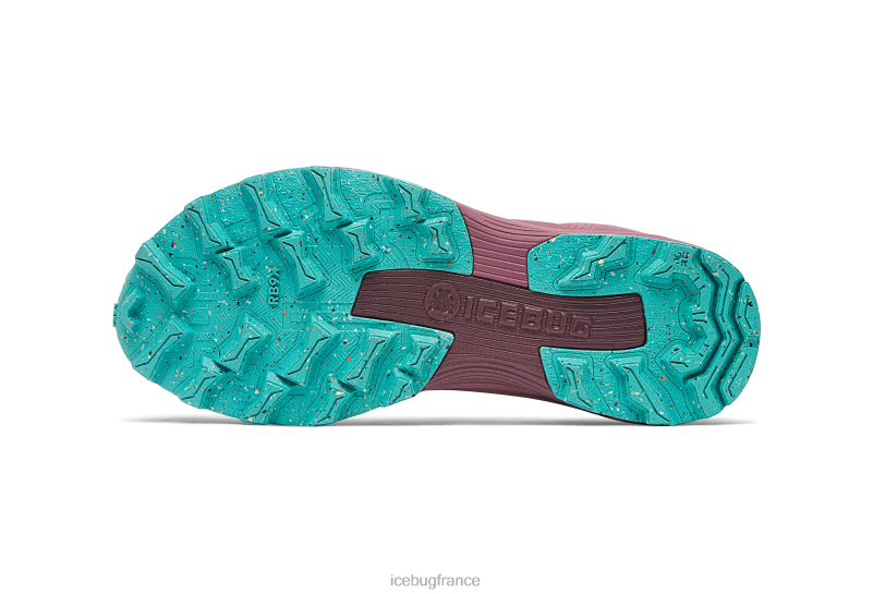 chaussure 8HT6215 femmes Icebug rover rb9x gtx poussière de prune/menthe