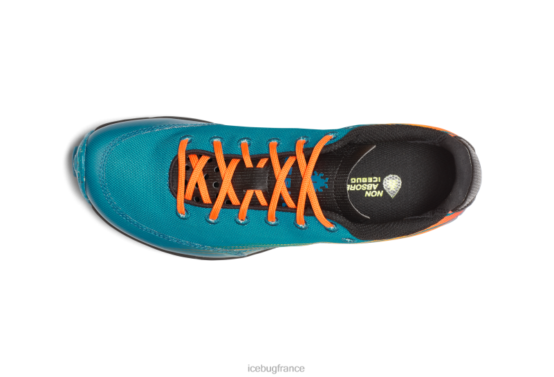 chaussure 8HT627 femmes Icebug accéléritas8 rb9x océan/orange