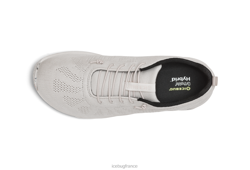 chaussure 8HT6218 femmes Icebug eli rb9x perle blanche