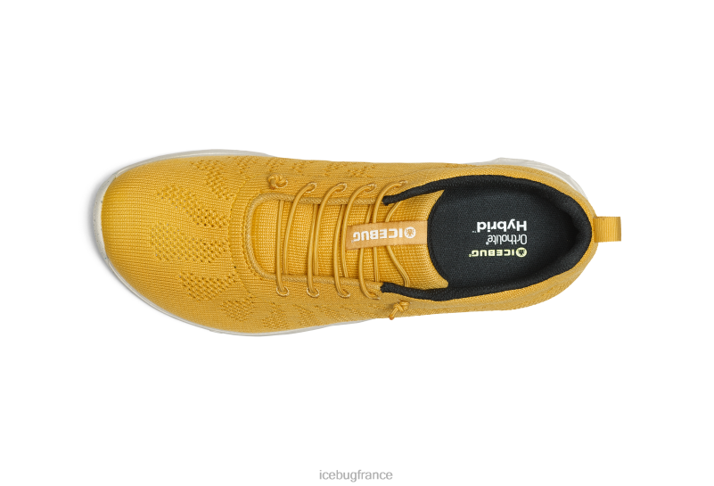 chaussure 8HT6219 femmes Icebug eli rb9x moutarde