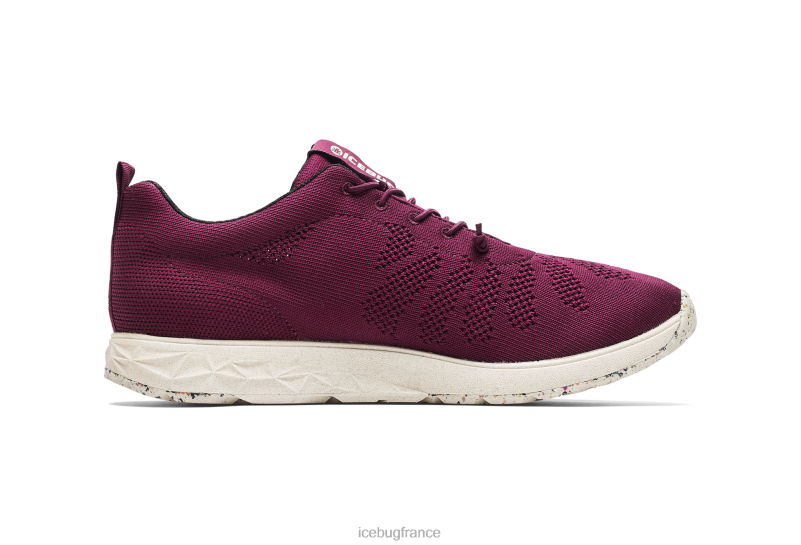 chaussure 8HT6222 femmes Icebug eli rb9x cramoisi