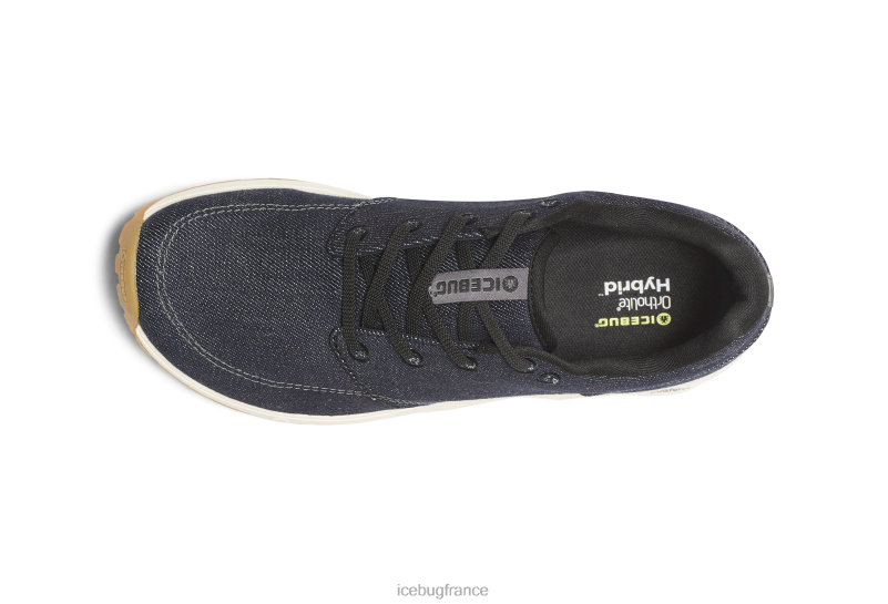 chaussure 8HT6233 femmes Icebug réutiliser la biosole v1 bleu acier