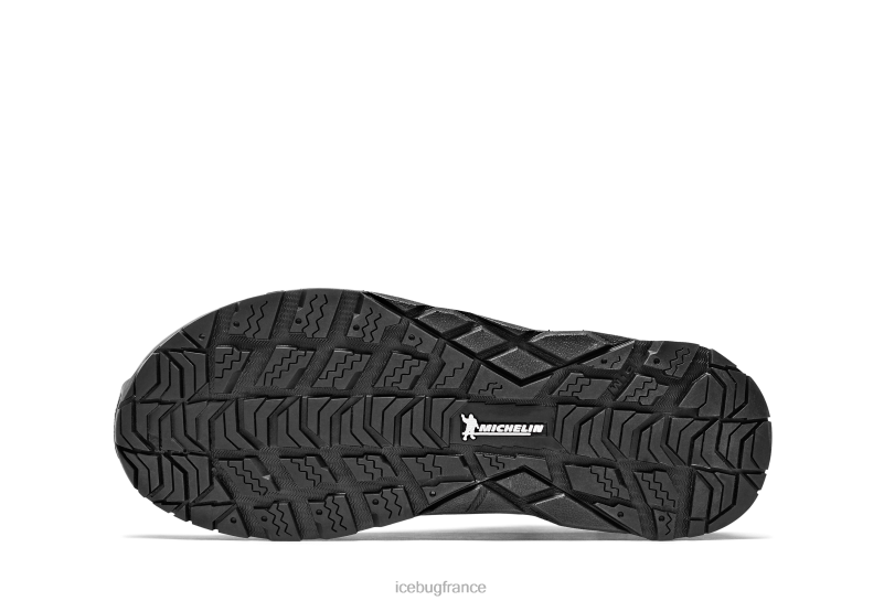 chaussure 8HT6243 femmes Icebug bosquet laine michelin bugdri gris noir