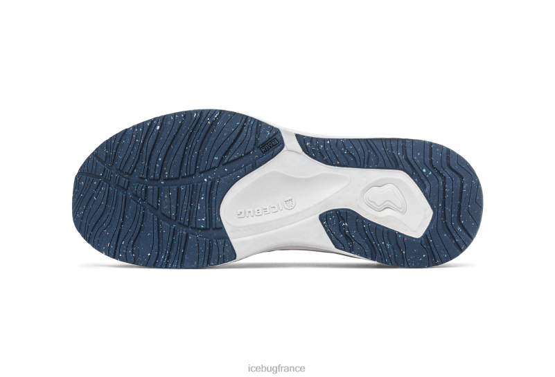 chaussure 8HT6260 Hommes Icebug aura rb9x en cours d'exécution bleu profond/cuivre
