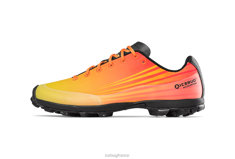chaussure 8HT6266 Hommes Icebug accéléritas8 rb9x orange/noir