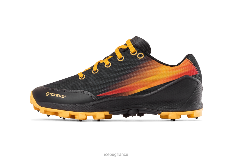 chaussure 8HT6271 Hommes Icebug zèle5 olx noir/orange feu
