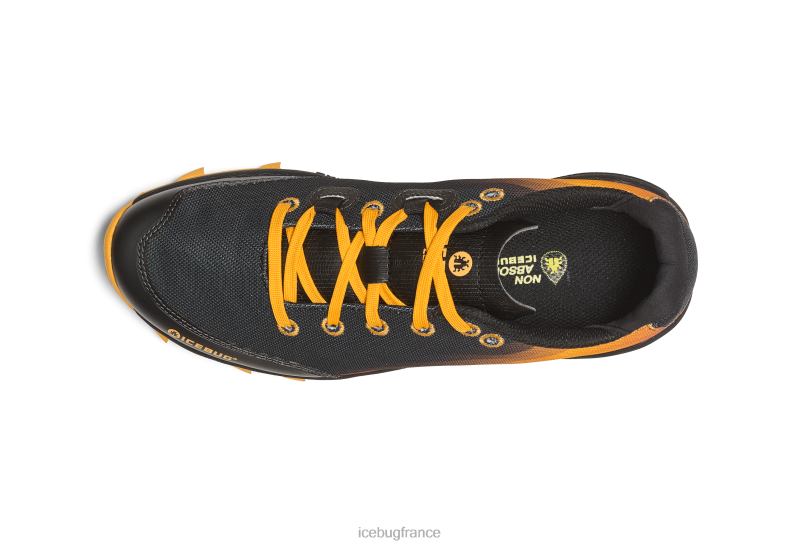 chaussure 8HT6271 Hommes Icebug zèle5 olx noir/orange feu