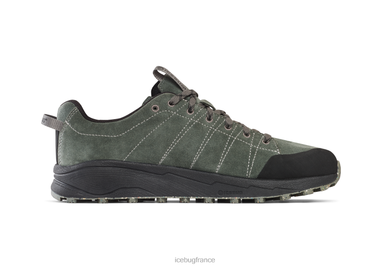chaussure 8HT6278 Hommes Icebug peu rb9x gris pin/noir