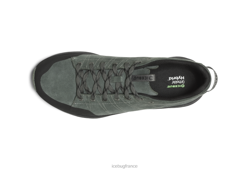 chaussure 8HT6278 Hommes Icebug peu rb9x gris pin/noir