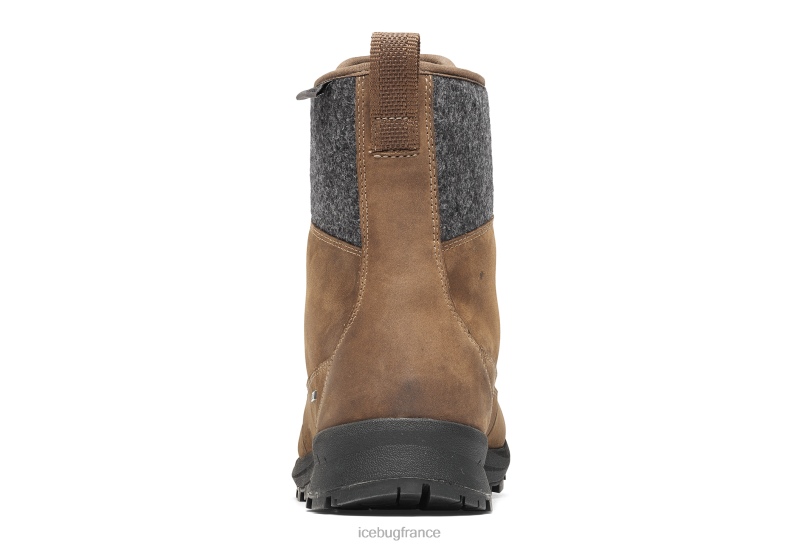 chaussure 8HT6281 Hommes Icebug adak rewool michelin café/gris