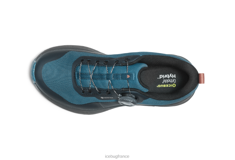 chaussure 8HT6284 Hommes Icebug brume rb9x gtx pétrole/châtaignier