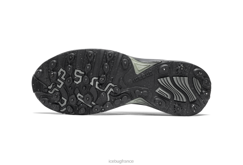 chaussure 8HT6287 Hommes Icebug stavre bugrip gtx noir