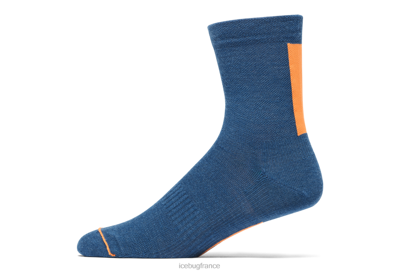 accessoire 8HT6294 unisexe Icebug chaussette mérinos trail bleu orage