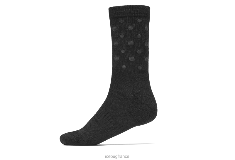 accessoire 8HT6297 unisexe Icebug chaussette mérinos active gris noir