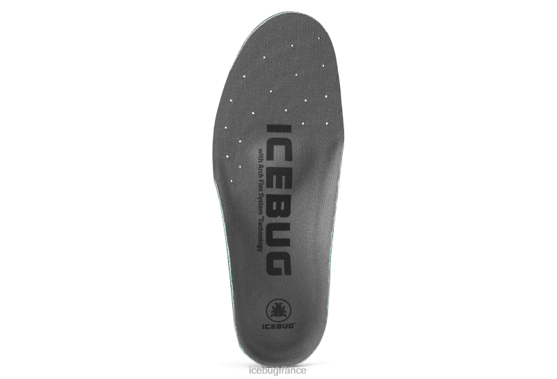 accessoire 8HT6299 unisexe Icebug semelles confort élevé charbon